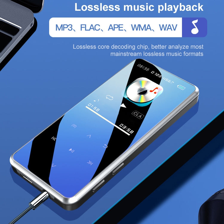 เครื่องเล่น MP3 หน้าจอสัมผัสบลูทูธแบบพกพาเครื่องบันทึก E-Book, 4GB, 8GB, 16GB, 32GB