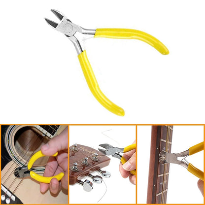 7 ชิ้นชุดเปลี่ยนสายกีตาร์ชุดกีตาร์ Repair & Care TOOL, Guitar String Changing Kit