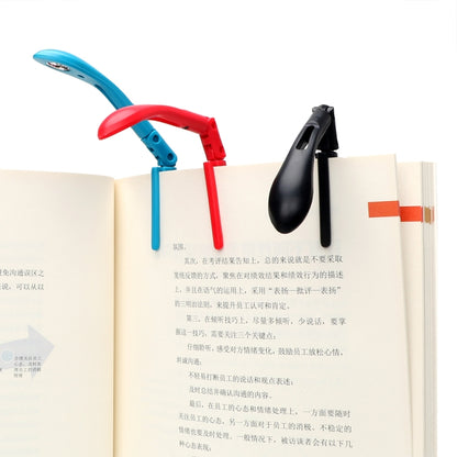 5 ชิ้นมินิป้องกันดวงตาคลิปบนหนังสือไฟพับ LED โคมไฟกลางคืน, Clip-on Book Lights