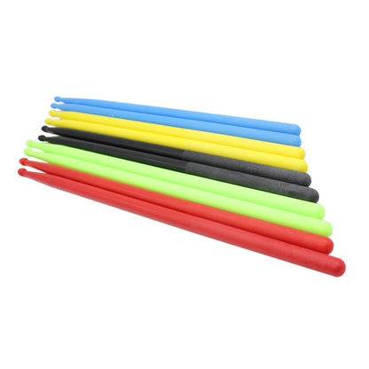 2 ชิ้น Drumsticks กลองชุดอุปกรณ์เสริมไนลอน Drumsticks, Yellow, Light Blue, Black, Light Green, Red, Navy Blue, Dark Green