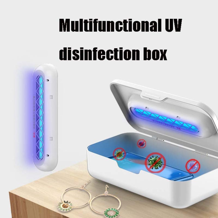 XD003 ชุดชั้นใน UV เครื่องฆ่าเชื้อแปรงเครื่องสำอางกล่องเก็บฆ่าเชื้อ, XD003 White, XD003 Pink