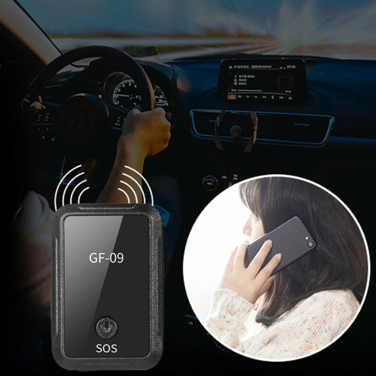 GF09 แบบพกพา รถ GPS Locator เด็กสัตว์เลี้ยง Anti-Lost Tracker, GF09