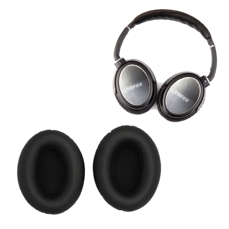 2 ชิ้นปกหนังหูฟังฝาครอบป้องกันปิดหูกันหนาวสำหรับ Edifier H850