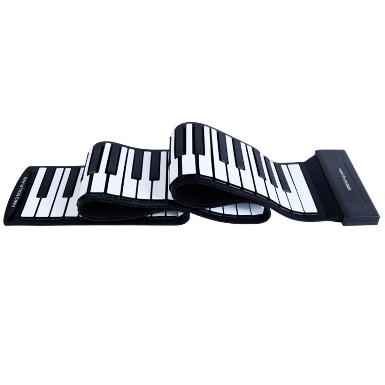 MIDI88 เปียโนพับได้ 88 คีย์ คีย์บอร์ดแบบนุ่ม MIDI ระดับมืออาชีพ จำลองการฝึกเปียโนอิเล็กทรอนิกส์แบบพกพา, 88-Key