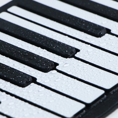 MIDI88 เปียโนพับได้ 88 คีย์ คีย์บอร์ดแบบนุ่ม MIDI ระดับมืออาชีพ จำลองการฝึกเปียโนอิเล็กทรอนิกส์แบบพกพา, 88-Key