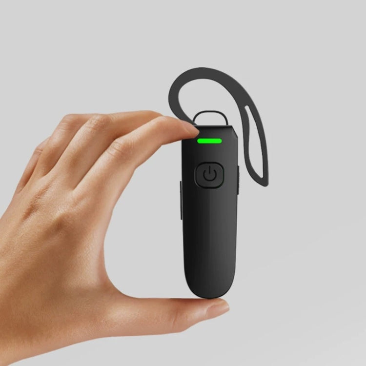 A08 Mini Ear Hook เครื่องส่งรับวิทยุไร้สายกลางแจ้ง Mini Walkie Talkie ไร้สาย Bluetooth Walkie Talkie
