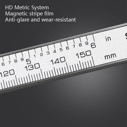 0-150 มม.ดิจิตอลจอแสดงผลความลึก Caliper Vernier Caliper ความลึกวัดไม้บรรทัด, 0-150mm