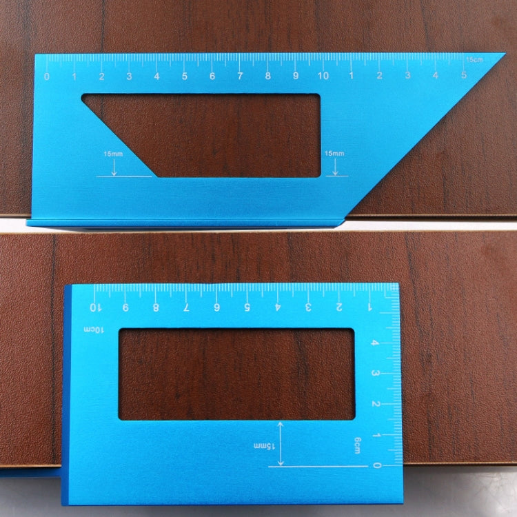 ไม้ T-Shaped Marking Gauge Multi-Function Square อลูมิเนียมอัลลอยด์ Scribe