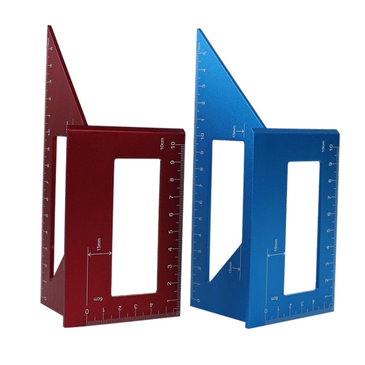 ไม้ T-Shaped Marking Gauge Multi-Function Square อลูมิเนียมอัลลอยด์ Scribe