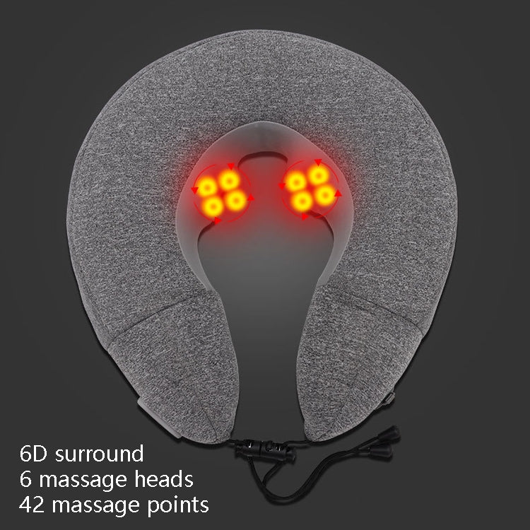 PL60 เครื่องนวดคอหมอนนวดกระดูกสันหลังส่วนคอในครัวเรือนหมอนรองคอรูปตัว U, PL60