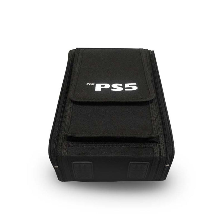 N8002 เกมคอนโซลกระเป๋าเดินทางป้องกันกระเป๋ากระเป๋าถือไหล่เดี่ยวสำหรับ PS5, Single Shoulder Handbag