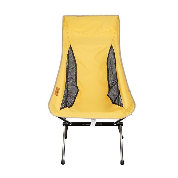 CLS เก้าอี้พับกลางแจ้งความสูงแบบพกพาเก้าอี้ตกปลาแคมป์ปิ้ง, CLS Fishing Chair(Black), CLS Fishing Chair(Yellow), CLS Fishing Chair(Orange)
