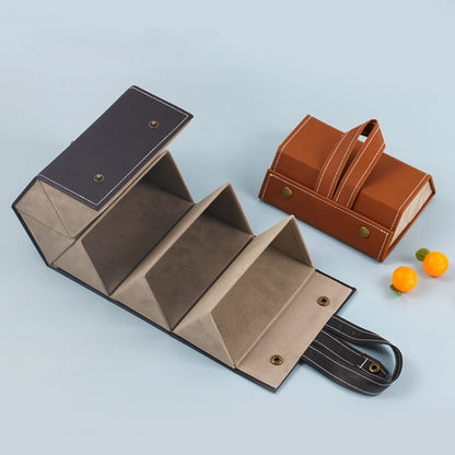 เครื่องประดับมัลติฟังก์ชั่นกล่องเก็บแว่นตาขนาดเล็ก PU หนัง Handmade แว่นตา,รุ่น:, L6401 (Black), L6401 (Brown), L6402 (Black), L6402 (Brown), L6403 (Brown), L6392 (Brown)