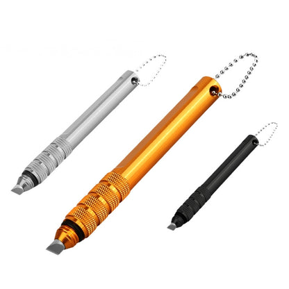 PGM Golf Club Cleaner เครื่องมือทำความสะอาดร่องหน้าคลับ จัดส่งสีแบบสุ่ม, Flat Knife, Plum Knife