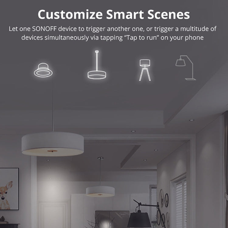 Sonoff MINIR2 Dual-Control WIFI สมาร์ทสวิตช์ DIY ชิ้นส่วนการปรับเปลี่ยนขนาดเล็ก