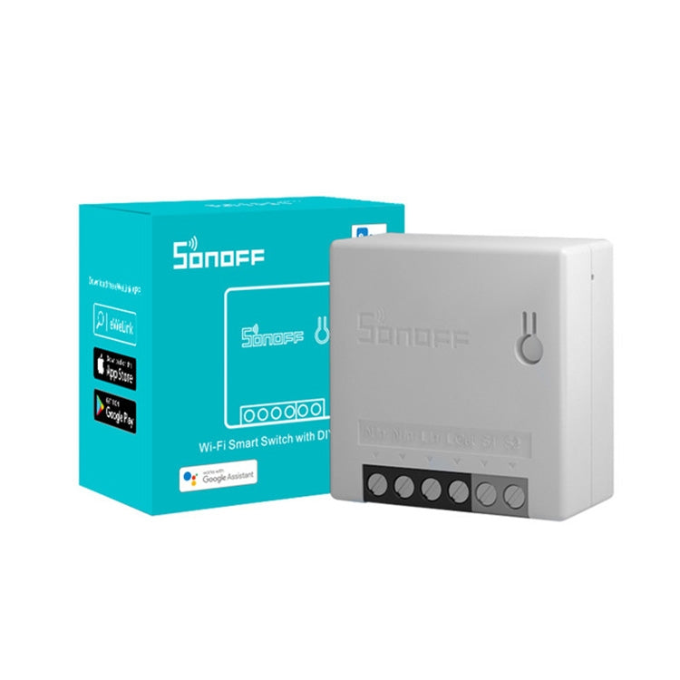 Sonoff MINIR2 Dual-Control WIFI สมาร์ทสวิตช์ DIY ชิ้นส่วนการปรับเปลี่ยนขนาดเล็ก