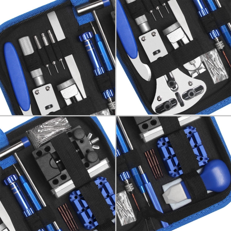 ชุดเครื่องมือซ่อมนาฬิกา 185 in 1 ชุดเครื่องมือถอดและเปลี่ยนแบตเตอรี่, 185 in 1 Watch Repair Tool Set