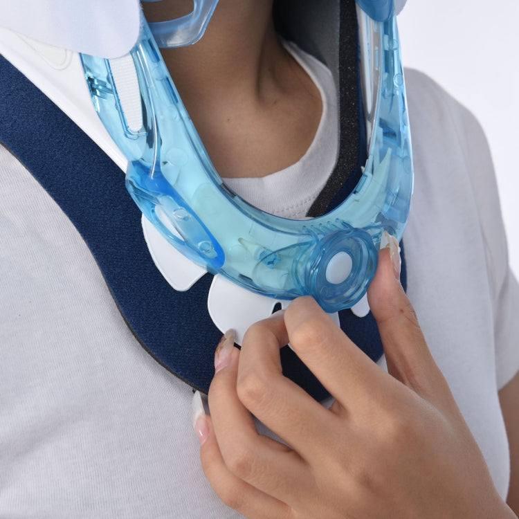 สายรัดคอพลาสติกโมเลกุลขนาดใหญ่ ตัวป้องกันคอคงที่, Neck Protector