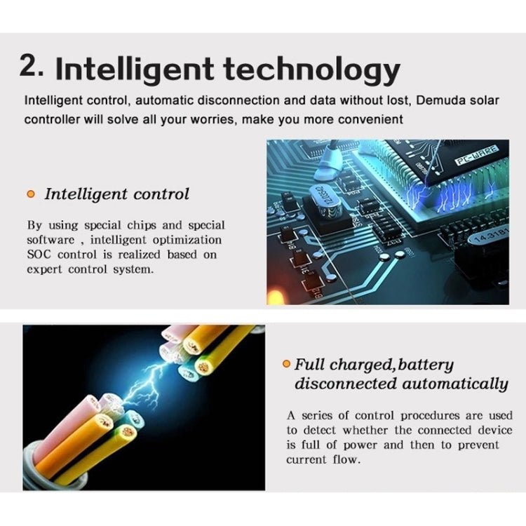 12V24V Simple Solar Controller การควบคุมเวลาแสงพลังงานแสงอาทิตย์ Charge และ Discharge Controller พร้อม USB, 10A, 20A, 30A