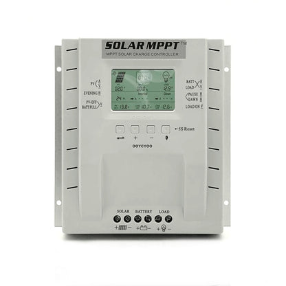 MPPT P60 60A 12V/24V เครื่องควบคุมการประจุพลังงานแสงอาทิตย์แบบระบุอัตโนมัติ