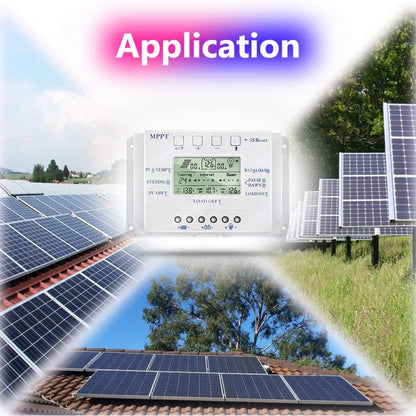 MPPT T40-40A คอนโทรลเลอร์ PWM พลังงานแสงอาทิตย์