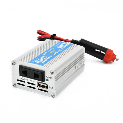 XUYUAN 100W รถอินเวอร์เตอร์รถโน๊ตบุ๊คพาวเวอร์ซัพพลายพร้อม USB, 12V to 220V