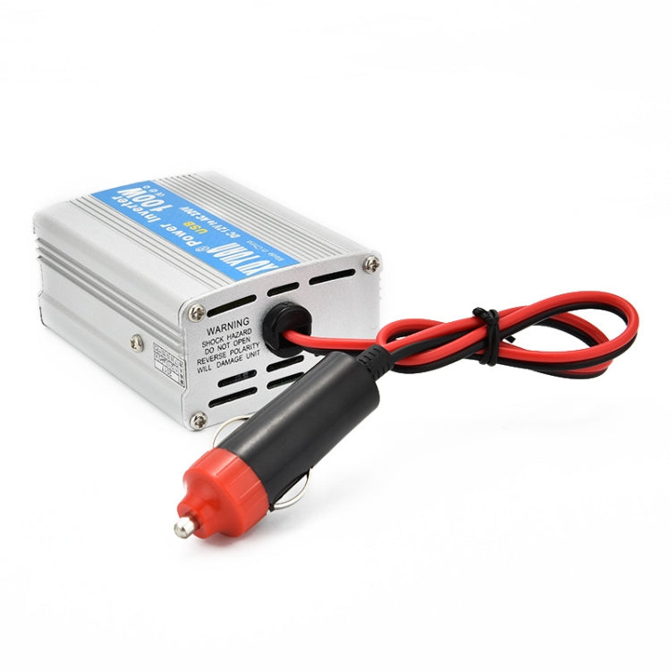 XUYUAN 100W รถอินเวอร์เตอร์รถโน๊ตบุ๊คพาวเวอร์ซัพพลายพร้อม USB, 12V to 220V