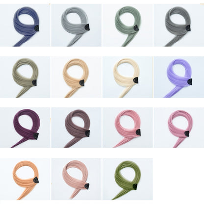 5 ชิ้นสีเน้นต่อผมชิ้นชิ้นเดียวที่มองไม่เห็นต่อผมไร้รอยต่อชิ้น