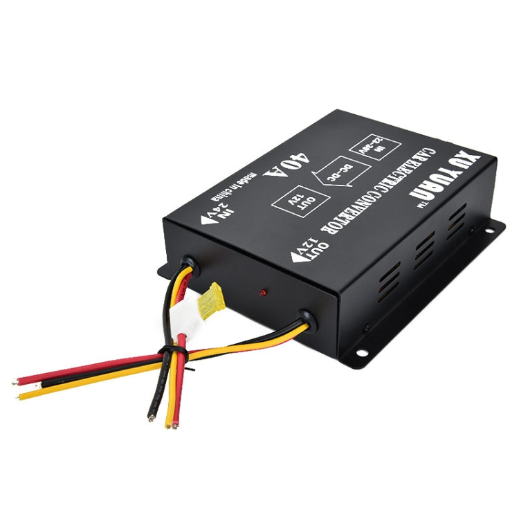 XUYUAN 480W Step-Down Converter 24V to 12V 40A ยานยนต์ DC Power Buck Converter, 480W 24V to 12V