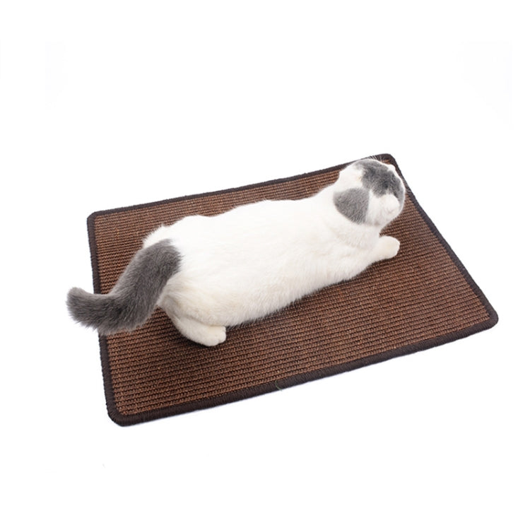 Cat Scratch Pad อุปกรณ์สำหรับสัตว์เลี้ยงพรมนอน Cat Placemat, การจัดส่งสีแบบสุ่ม, Overlock 30x40cm, Overlock 40x60cm, Overlock 50x80cm, Overlock 60x90cm