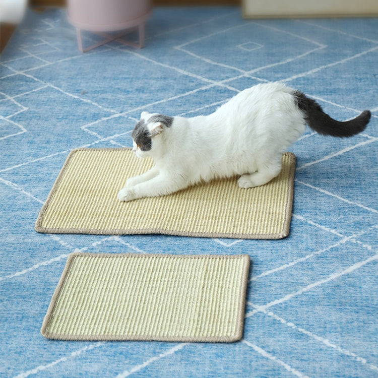 Cat Scratch Pad อุปกรณ์สำหรับสัตว์เลี้ยงพรมนอน Cat Placemat, การจัดส่งสีแบบสุ่ม, Overlock 30x40cm, Overlock 40x60cm, Overlock 50x80cm, Overlock 60x90cm