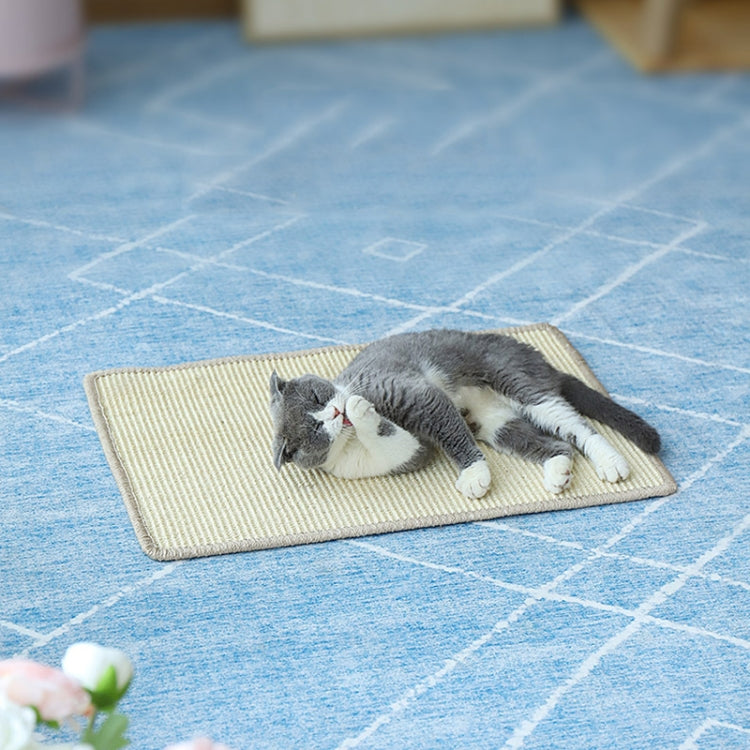 Cat Scratch Pad อุปกรณ์สำหรับสัตว์เลี้ยงพรมนอน Cat Placemat, การจัดส่งสีแบบสุ่ม, Overlock 30x40cm, Overlock 40x60cm, Overlock 50x80cm, Overlock 60x90cm