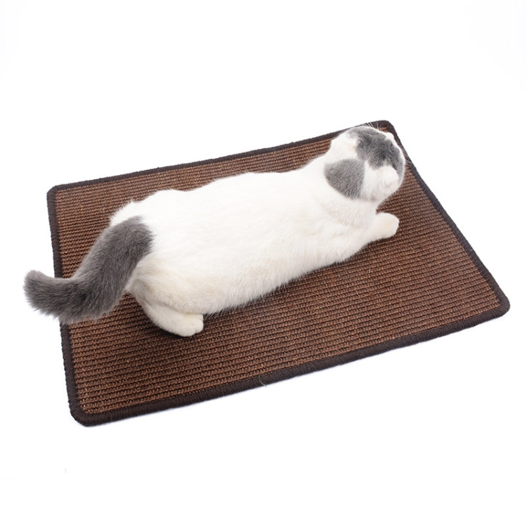 Cat Scratch Pad อุปกรณ์สำหรับสัตว์เลี้ยงพรมนอน Cat Placemat, การจัดส่งสีแบบสุ่ม, Overlock 30x40cm, Overlock 40x60cm, Overlock 50x80cm, Overlock 60x90cm