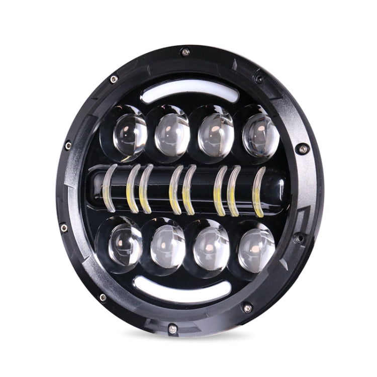 7 นิ้วรถจักรยานยนต์ Retro ดัดแปลงไฟหน้า Day Trip LED Far Near Beam ไฟสำหรับ Wrangler / Harley, Day Trip LED Far Near Beam Lights