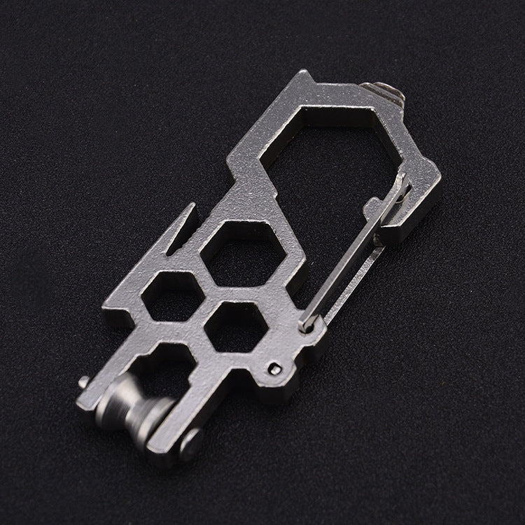 2 PCS Professional แบริ่งรับน้ำหนักมัลติฟังก์ชั่น carabiner Outdoor Survive Gadget, Survive tool