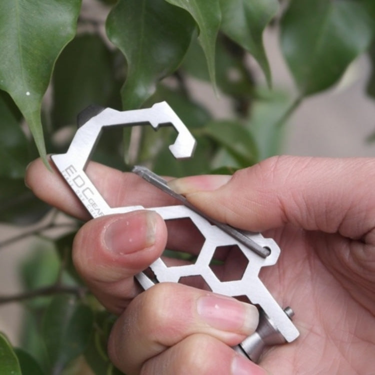 2 PCS Professional แบริ่งรับน้ำหนักมัลติฟังก์ชั่น carabiner Outdoor Survive Gadget, Survive tool