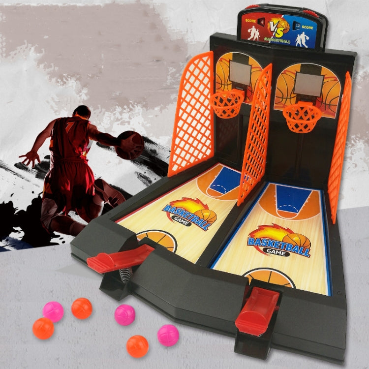 2 PCS Double Battle บาสเกตบอลของเล่นเด็ก Finger Catapult บาสเกตบอลเดสก์ท็อปยิงเกมเด็ก, 2 PCS Double Battle Basketball
