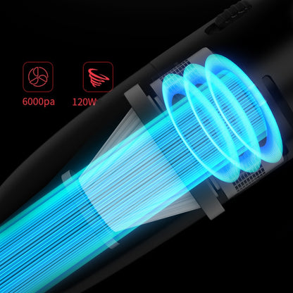 เครื่องดูดฝุ่นพกพาในรถยนต์แบบพกพา เครื่องดูดฝุ่นในรถยนต์ขนาดเล็ก, Wired Black, Wireless Black, Wireless Black Gray