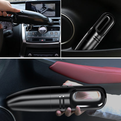 เครื่องดูดฝุ่นพกพาในรถยนต์แบบพกพา เครื่องดูดฝุ่นในรถยนต์ขนาดเล็ก, Wired Black, Wireless Black, Wireless Black Gray