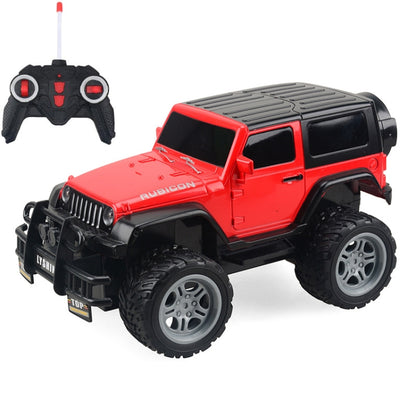 เด็กไฟฟ้าสี่ทางรีโมทคอนโทรลรถของเล่นของเล่นรุ่น, 1:18, Red SUV 6061
