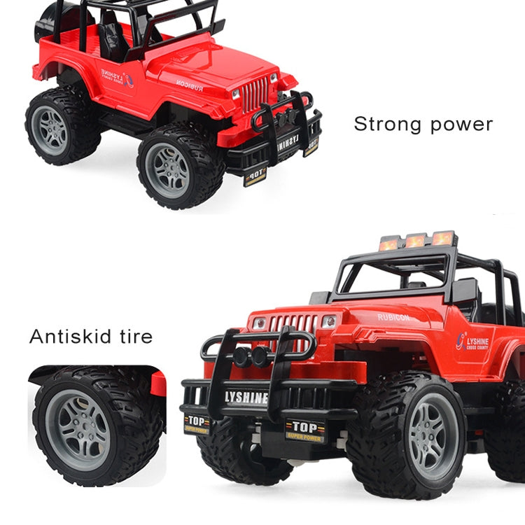 เด็กไฟฟ้าสี่ทางรีโมทคอนโทรลรถของเล่นของเล่นรุ่น, 1:18, Red SUV 6061