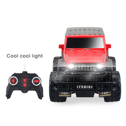 เด็กไฟฟ้าสี่ทางรีโมทคอนโทรลรถของเล่นของเล่นรุ่น, 1:18, Red SUV 6061