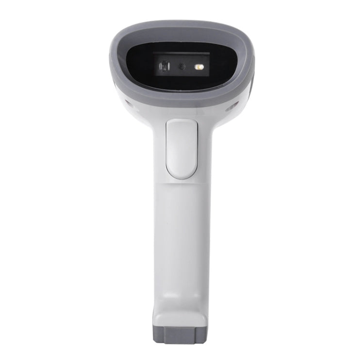 Deli 14950 เครื่องสแกนสองมิติหนึ่งมิติปืนสแกนการจัดเลี้ยงซูเปอร์มาร์เก็ต, Wired (White), Wireless (White)