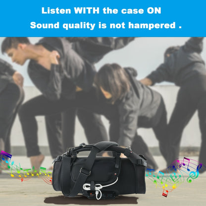 ลำโพงบลูทูธแบบพกพาไหล่เดี่ยวกระเป๋าป้องกันสำหรับ JBL Boombox, Speaker Cover Black