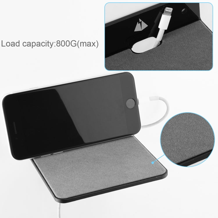 ขายึดผนังลำโพงบลูทูธขายึดชาร์จโทรศัพท์ลำโพงข้างเตียง, 4.3 inch