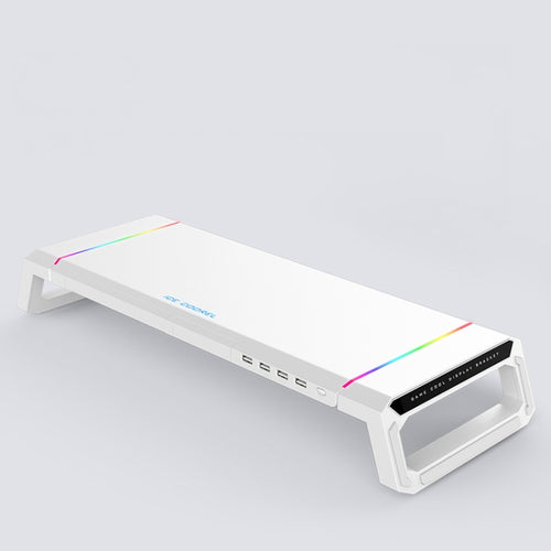 ICE COOREL T1 Monitor เพิ่มชั้นวางแล็ปท็อปแบบพับได้พร้อมแสง RGB และอินเทอร์เฟซการขยาย 4xUSB