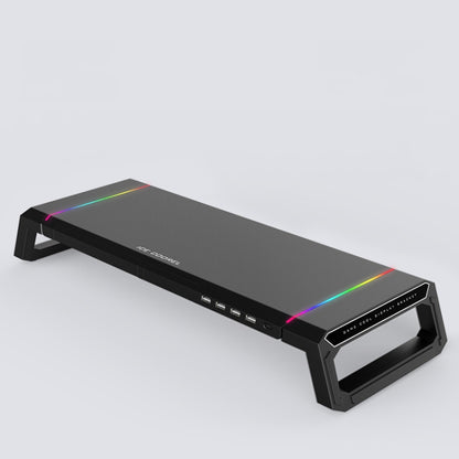 ICE COOREL T1 Monitor เพิ่มชั้นวางแล็ปท็อปแบบพับได้พร้อมแสง RGB และอินเทอร์เฟซการขยาย 4xUSB