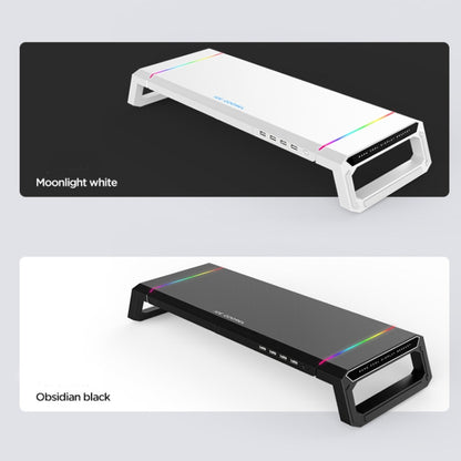 ICE COOREL T1 Monitor เพิ่มชั้นวางแล็ปท็อปแบบพับได้พร้อมแสง RGB และอินเทอร์เฟซการขยาย 4xUSB