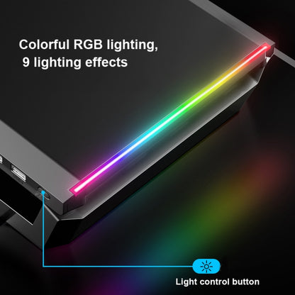 ICE COOREL T1 Monitor เพิ่มชั้นวางแล็ปท็อปแบบพับได้พร้อมแสง RGB และอินเทอร์เฟซการขยาย 4xUSB