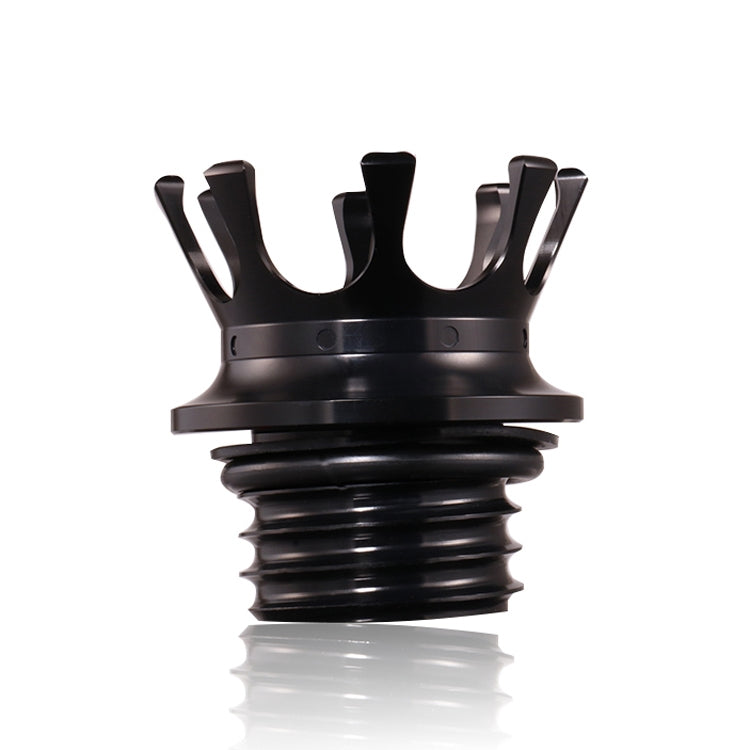รถจักรยานยนต์ CNC อลูมิเนียมอัลลอยด์ Crown การใช้ถังหมวกเหมาะสำหรับ Harley 883 / XL / 1200 / 48 / 72